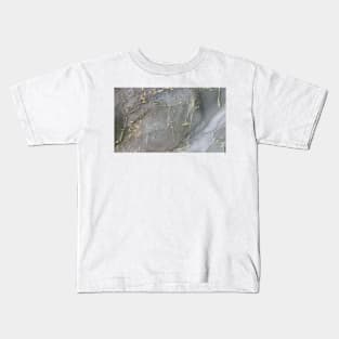 Natural Rock Marble Texture Kids T-Shirt